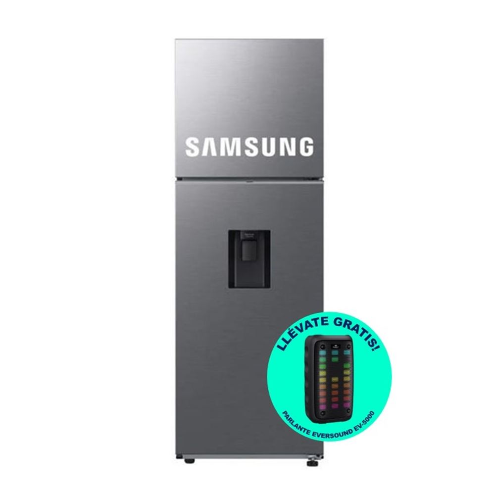 REFRIGERADORA SAMSUNG TOP FREEZER ALL AROUND COOLING 301L RT31DG5220S9PE + PARLANTE EVERSUND DE REGALO